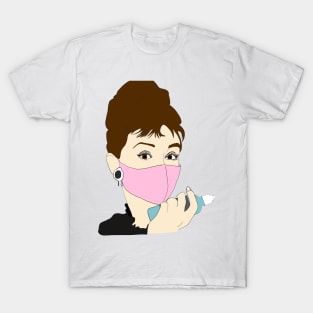 Audrey Hepburn during Quarantine T-Shirt